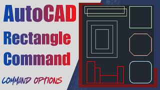 AutoCAD RECTANG Command: Complete Guide for Beginners – Draw Rectangles Like a Pro!