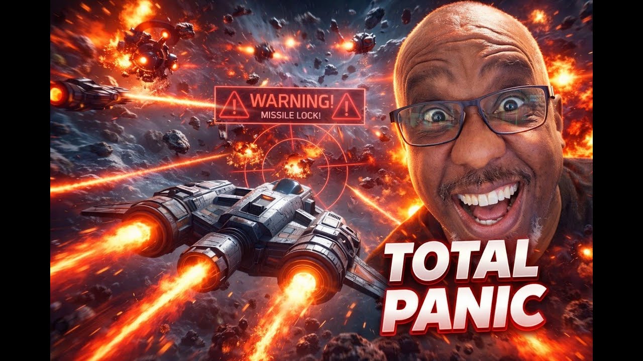 When Enemies Swarm... and I Totally Panic! 😂 | Jump Space Mission Gameplay