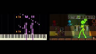 Rush E Mashup - Sheet Music Boss and Alan Becker