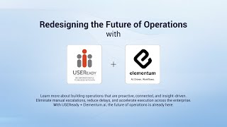 How Are AI and Data Redesigning the Future of Business Operations?USEReady + Elementum ai