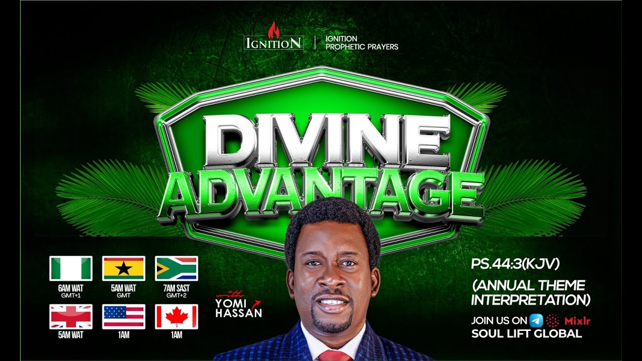 IGNITION PROPHETIC PRAYERS | FRIDAY 09/01/2026 | DIVINE ADVANTAGE