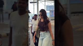 Niharika Spotted @ Hyderabad Airport | #shorts | Manastars Plus