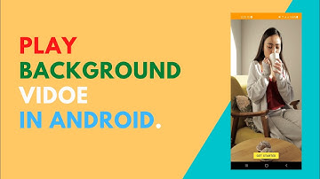 How to Play Background Video in Android Studio | How to Play Video in Background | codetrix