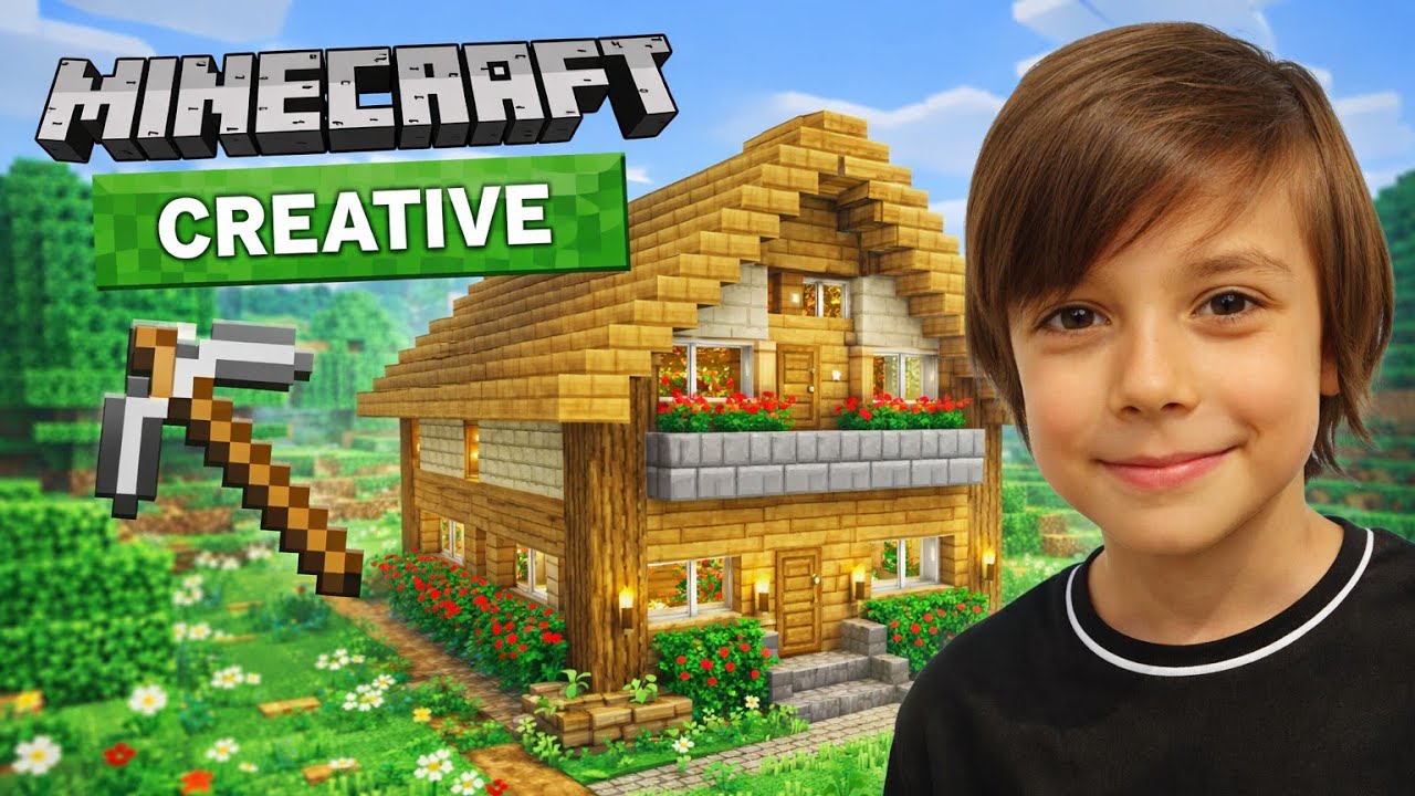 Minecraft für Kinder: Haus bauen im Kreativmodus