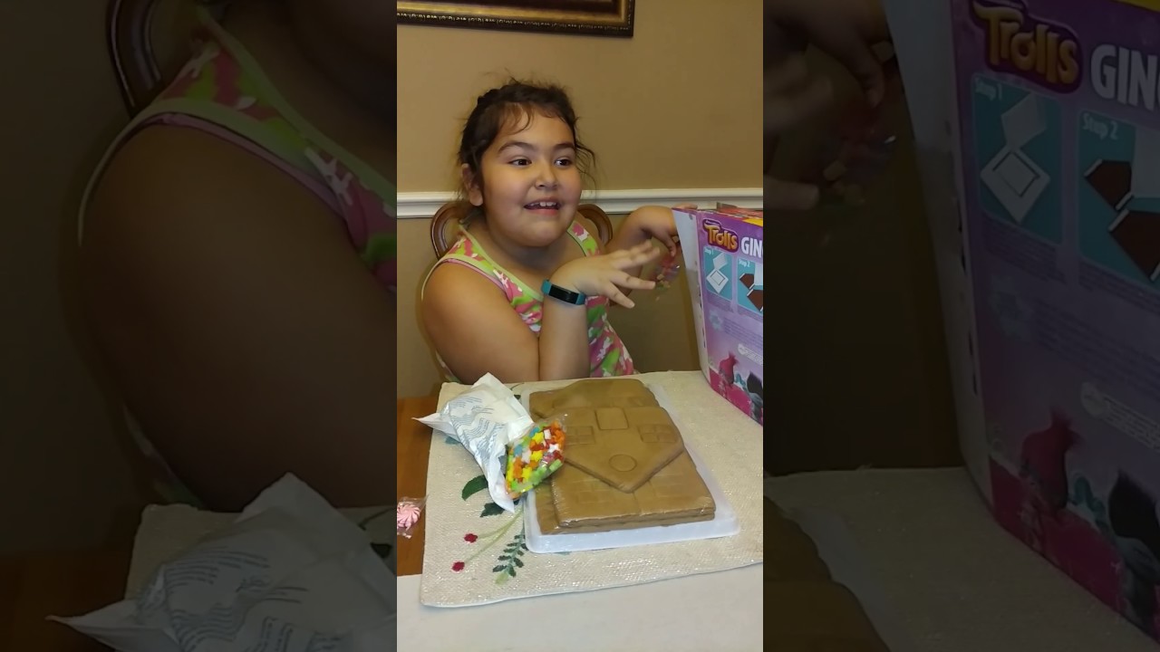 Trolls Gingerbread House Kit!
