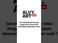 Menyalakan hp tanpa tombol power dikarenakan tombol power hp rusak. Emang bisa? #tutorial#tutorialhp