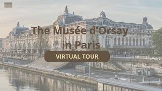 VIRTUAL TOUR OF THE MUSÉE D'ORSAY