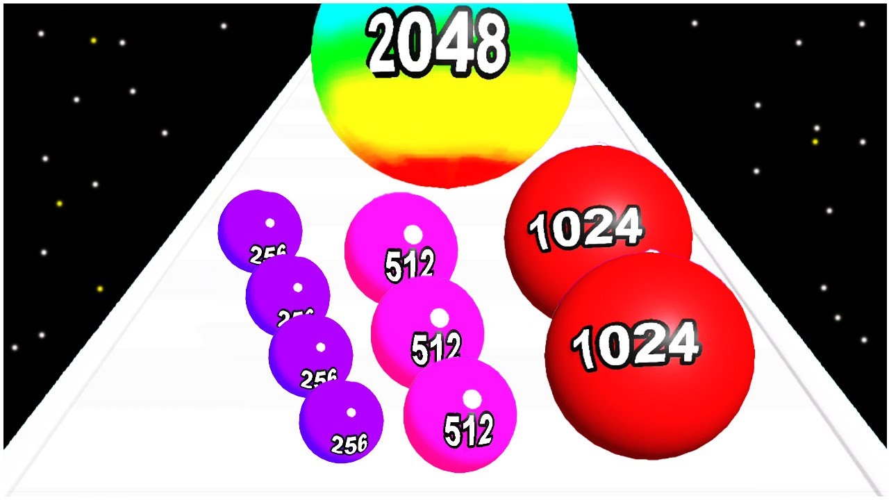 2048 Balls Run Challenge Game - Gameplay Walkthrough - 111-130 - YouTube