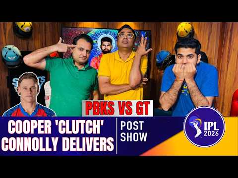 LIVE IPL 2026: Connolly shines on debut, PBKS win thriller vs GT despite Prasidh 3 wkts | PBKS vs GT