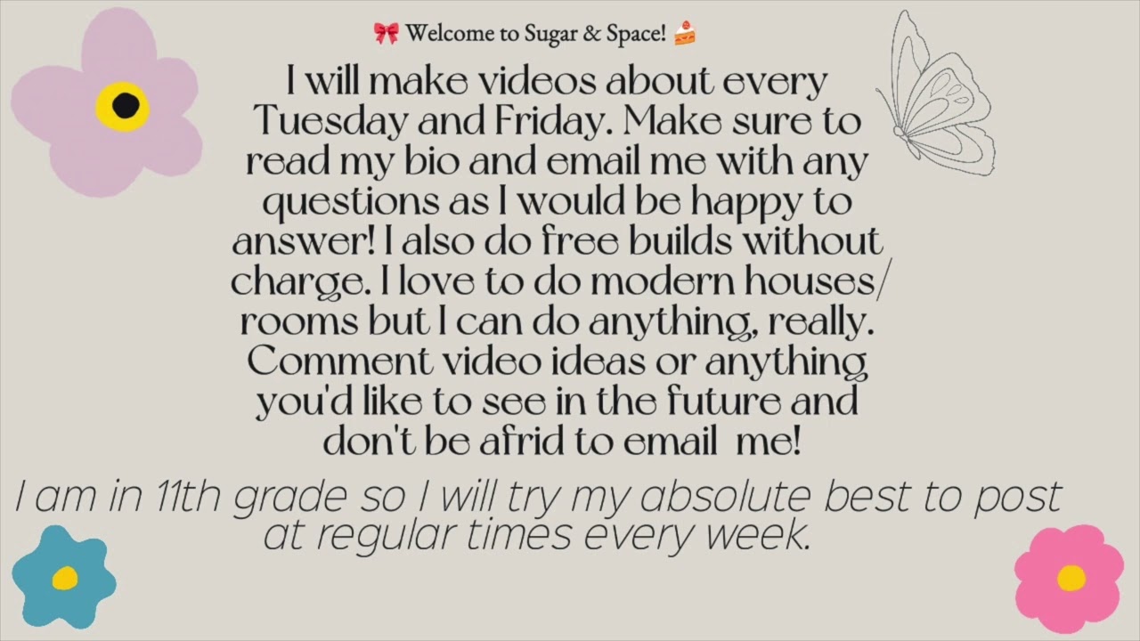 Welcome To Sugar & Space🍰