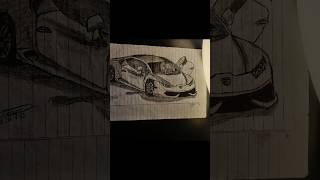 Lamborghini Dengerous pencil sketch #lamborghini #car #sketch #treanding