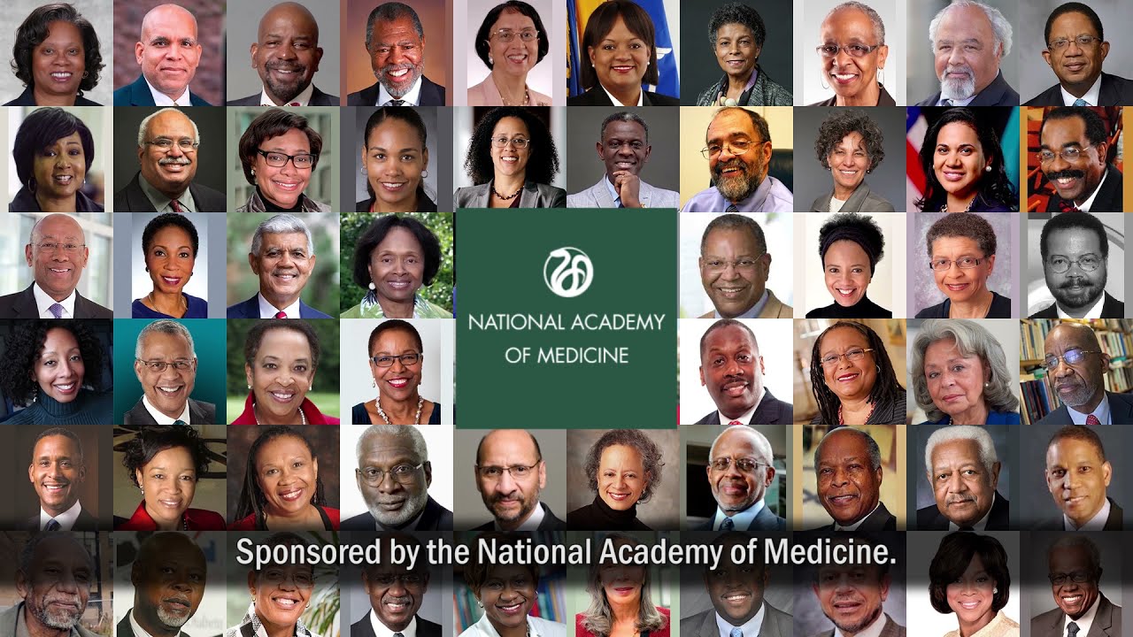 Black medical professionals at the National Academy of Medicine urge vaccination against Covid-19.