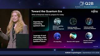 Q2B26 Copenhagen | Ellen Devereux, CTO Advisor for Quantum, Fujitsu