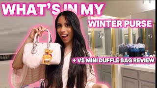 What’s in my Victoria Secret Mini Duffle Crossbody bag 🛍️| is it worth it? #victoriasecret 