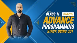 Stack using Record Data Type UDT 2 #stack #udt #pseudocode #coding