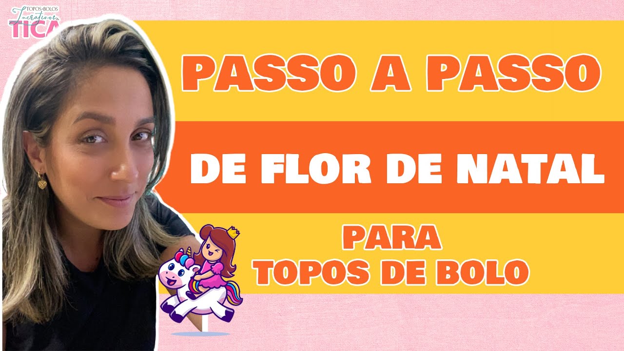 Como Fazer Flor De Natal Para Topo De Bolo YouTube como-fazer-flor-de-natal-para-topo-de-bolo-youtube