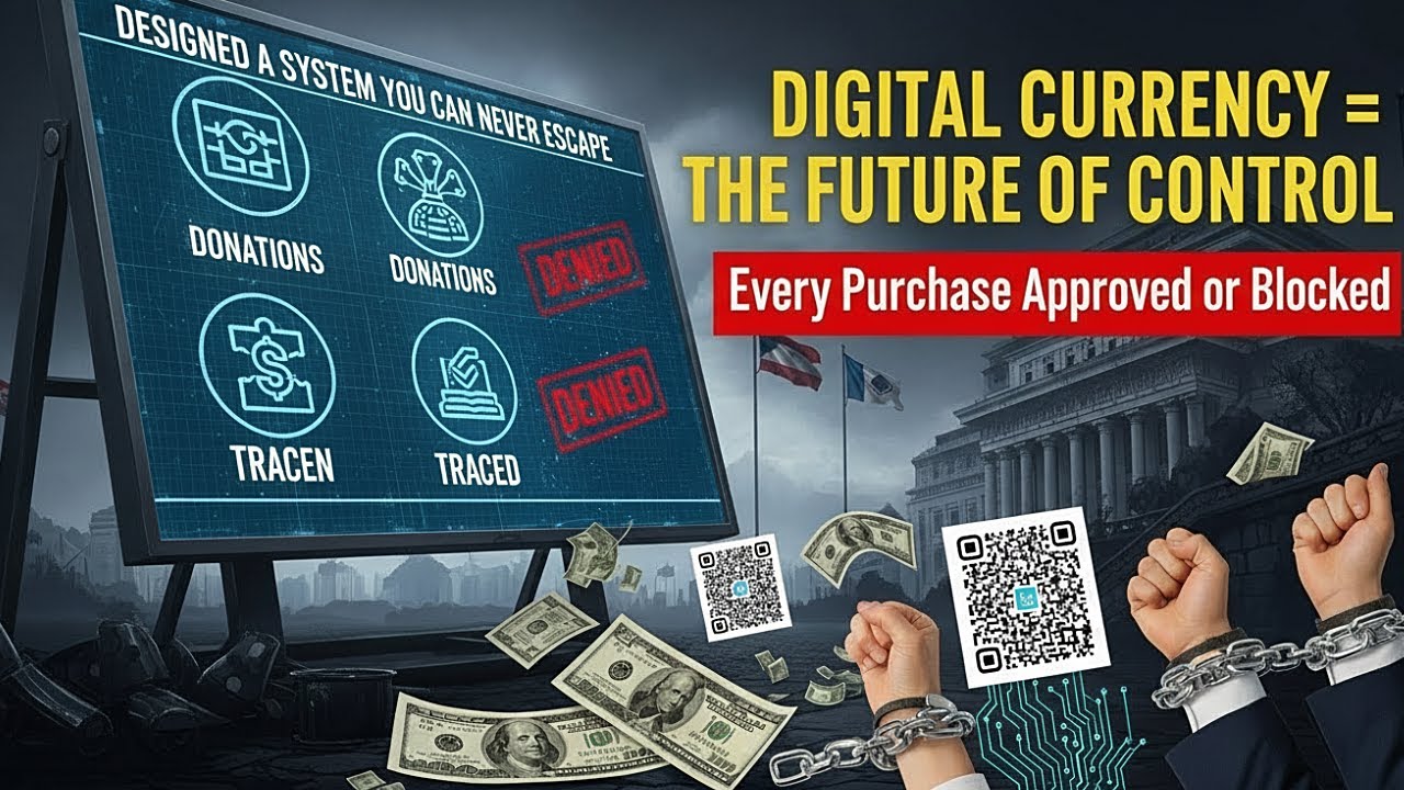 WHEN CASH DIES CONTROL BEGINS: Why They Really Want Digital Currency