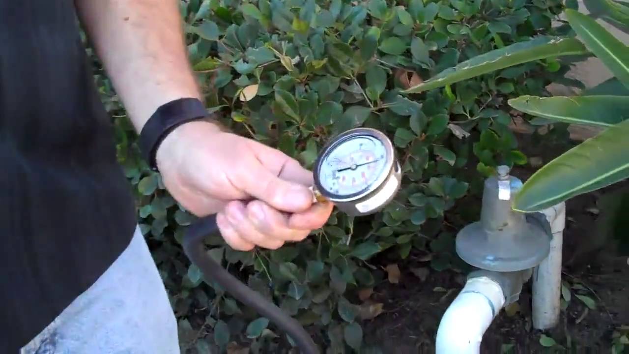 Irrigation Audit Pressure Reading YouTube