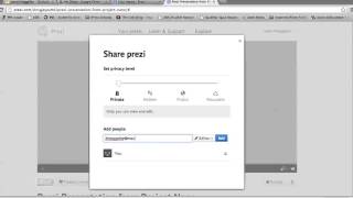 Prezi Collaboration