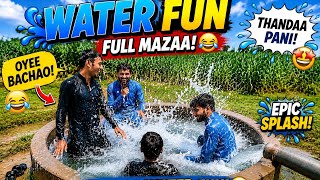 🔥 Village Water Fun Challenge | Funny Water Splash Moments in Village | Full Mazaa 2026