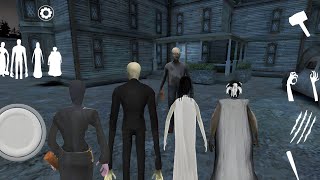 Playing as Granny, Slendrina, Evilnun & Slenderman in Granny 3 | Grandpa Pagal Ho Gaya 😆 screenshot 3