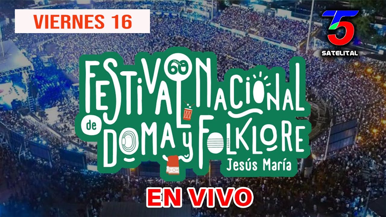 Viernes 16  | 🐎 60° Festival de Doma y Folklore de Jesús María