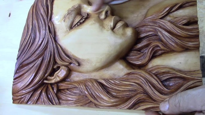 How to prepare basswood wood carving for painting, staining, and