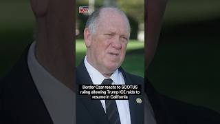 Tom Homan reacts to SCOTUS ruling on ICE raids