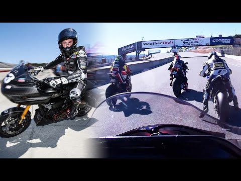 The Velocity Invitational As Seen Through Kyle Wyman's Helmet Cam On A Harley-Davidson Bagger