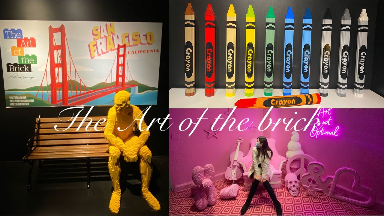 旧金山乐高展，30分钟看完，The art of brick, LEGO EXHIBIT San Francisco YouTube