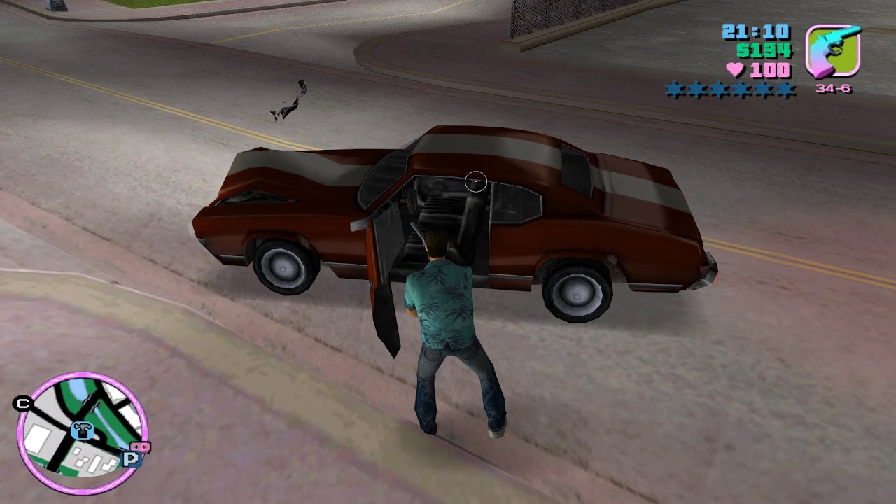 GTA VC Damage Car Engine Issues