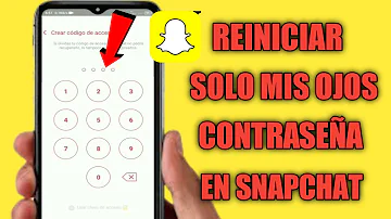 ¿Puede Snapchat ver sólo mis ojos?