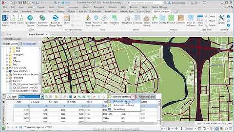 Create a drawing Table from the Data Grid (AutoCAD) - Spatial Manager Blog