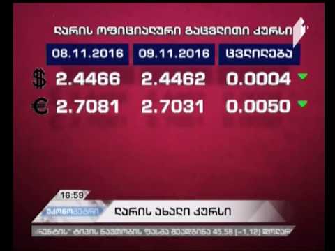 ლარი უმნიშვნელოდ გამყარდა