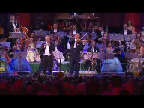 Andre Rieu & Australian Pipe Band - Scotland the Brave & Amazing Grace 2008