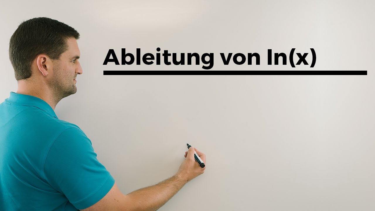 Ableitung von ln(x), Ableiten ln(x), Ableitung natürliche