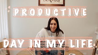 productive day in my life! | self-tapes, puppy training, honest chats & more