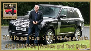 2014 Range Rover 3 0 TD V6 Vogue Auto 4WD BP14VGE | Review and Test Drive