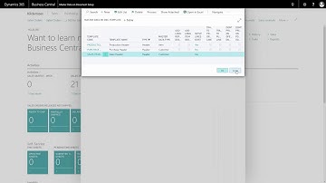 Setting up Master Data on Documents - Master Data in Dynamics 365 Business Central