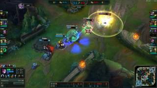 Thresh lucky flash predict hook
