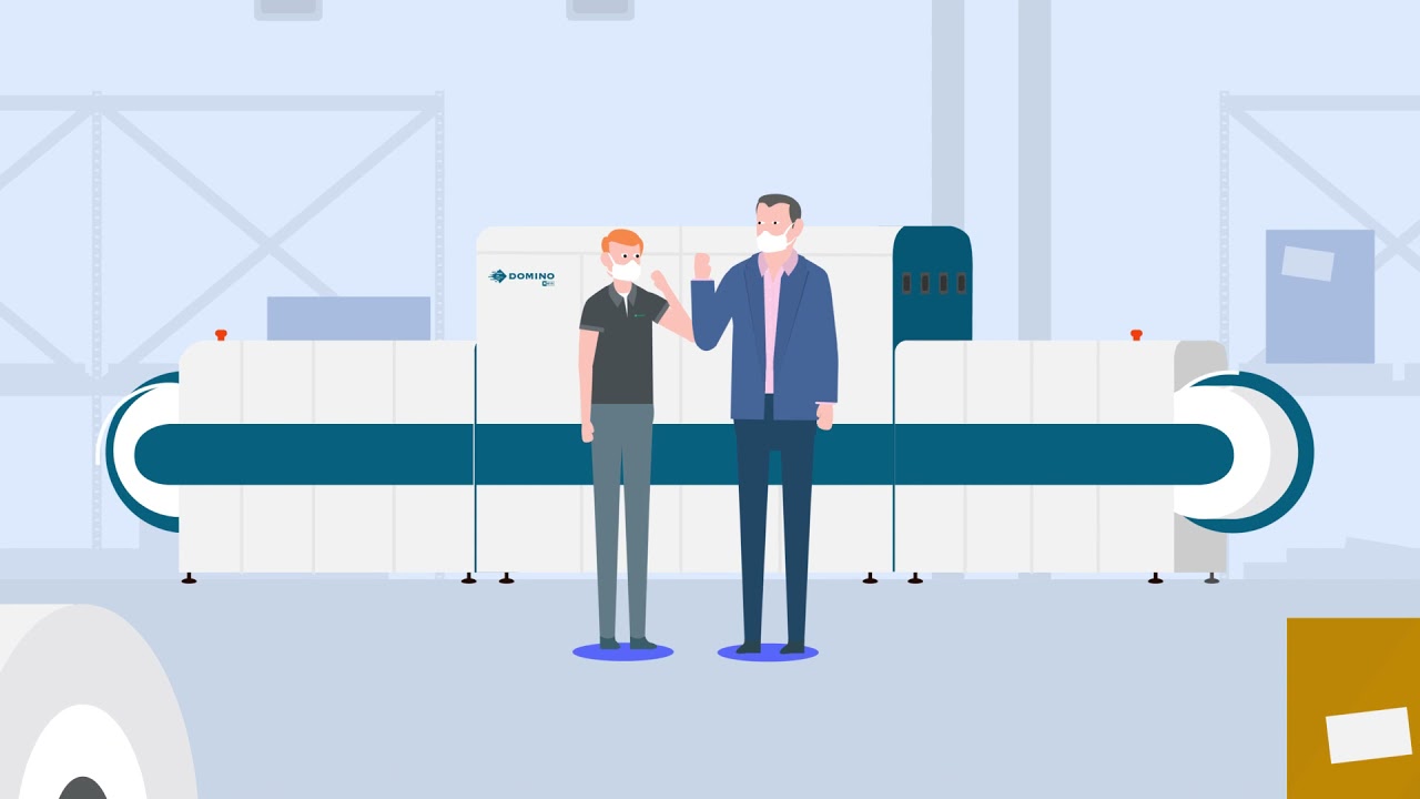 Abbott Label describes Domino Service & Support YouTube