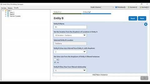Oracle Intelligent Advisor Filtered Relationship