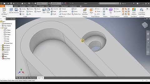 3D Modeling [ Practice 01] Autodesk INVENTOR 2019 Free Learning Tutorial