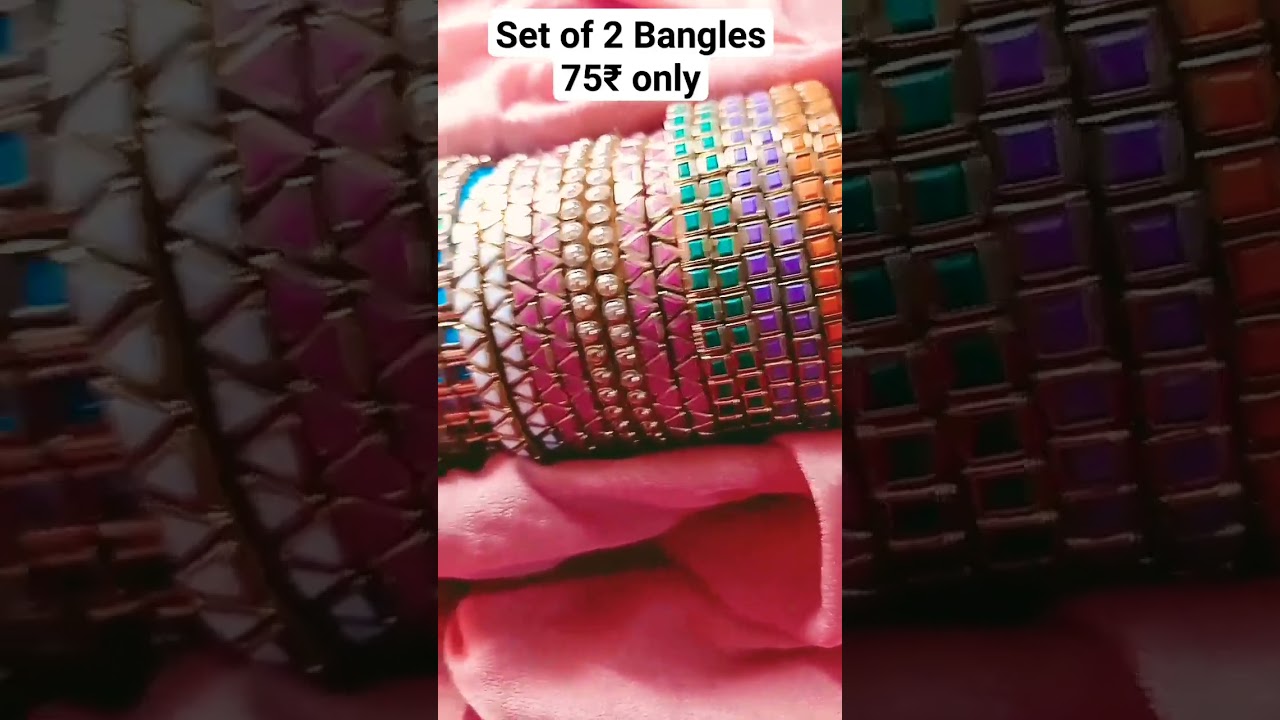 Independence day offer till August 15th only/ set of 2 Bangles 75₹ only /whatsapp 9037569339