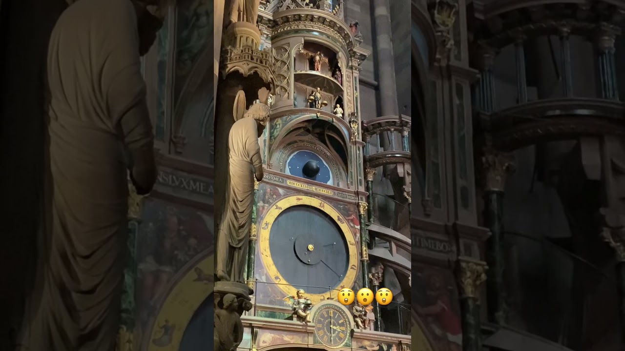 Cathédrale Notre-Dame-de-Strasbourg Clock #France #travel #strasbourg #church