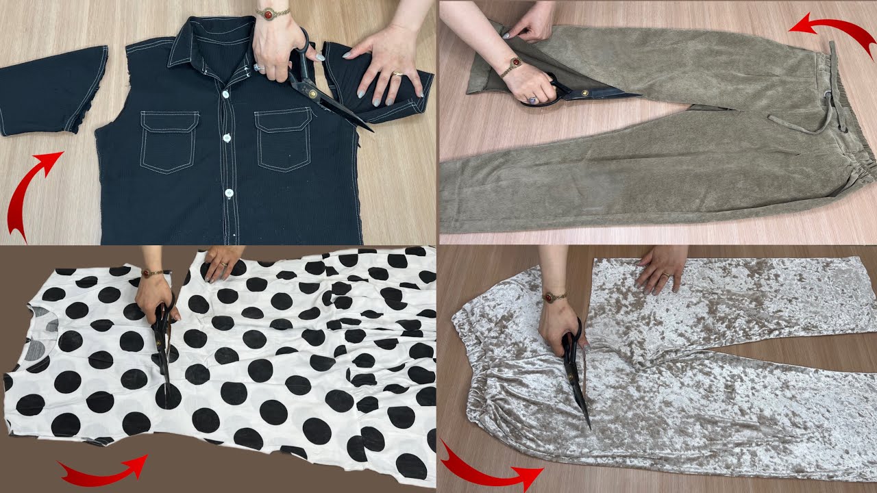 ✅💥 [DIY] Interesting ideas for repurposing old clothes ♻️ How to easily repurpose your old clothes✂️