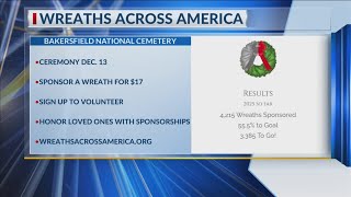 Wreaths Across America at the Bakersfield National Cemetery