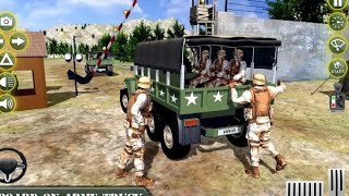 US Army truck Sim Vehicles Game screenshot 1