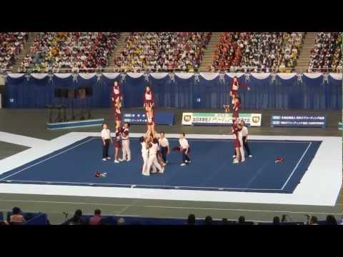 2012 第２４回 全日本学生チアリーディング選手権大会　福岡大学