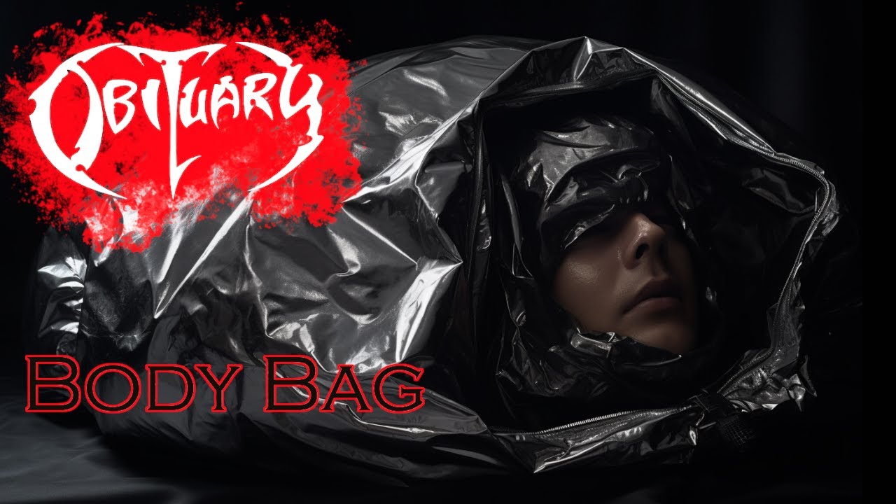 Body Bag by Obituary lyrics as images generated by an AI YouTube